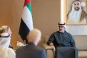 Khaled bin Mohamed bin Zayed meets Starbucks Chairman and CEO