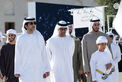 In the presence of Hamed bin Zayed, Khaled bin Mohamed bin Zayed visits Al Hosn Festival