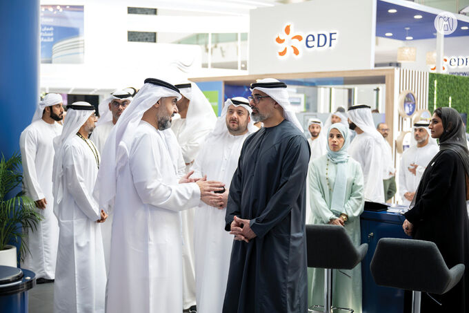 Khaled bin Mohamed bin Zayed attends World Utilities Congress 2024