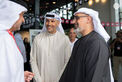 Khaled bin Mohamed bin Zayed meets UAE Team Emirates XRG cyclists on 2nd stage of UAE Tour 2025