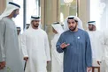 Hamdan bin Zayed receives sheikhs, officials and citizens at Barzat Al Nakheel Palace in Abu Dhabi