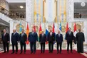 On behalf of the UAE President.. Crown Prince of Abu Dhabi attends Supreme Eurasian Economic Council meeting