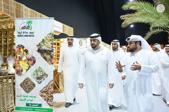 Hamdan Bin Zayed Visits 1st Liwa Date Festival and Auction