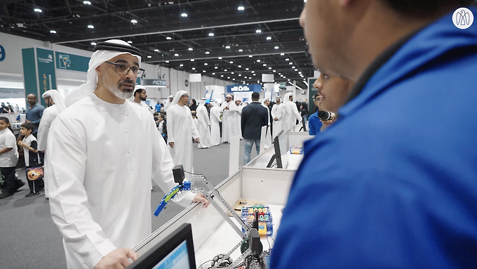 Khaled bin Mohamed bin Zayed visits 14th EmiratesSkills National Competition