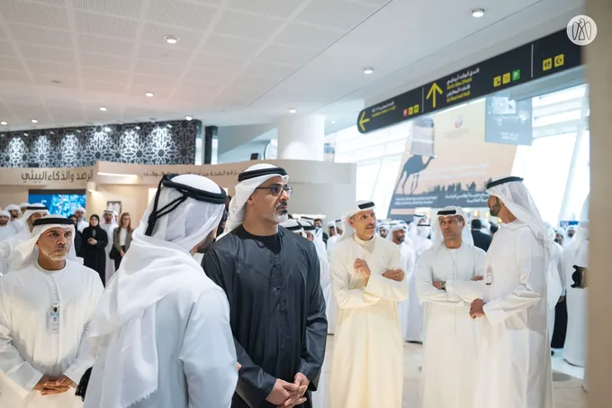 Khaled bin Mohamed bin Zayed visits Abu Dhabi International Hunting and Equestrian Exhibition 2026