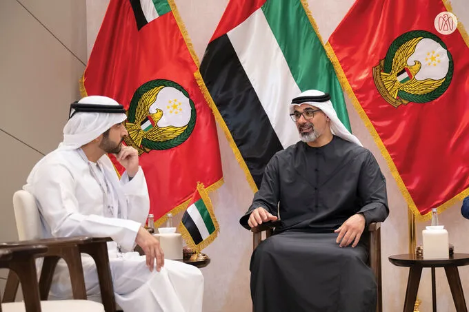 Crown Prince of Abu Dhabi visits IDEX 2025