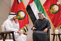 Crown Prince of Abu Dhabi visits IDEX 2025