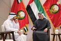 Crown Prince of Abu Dhabi visits IDEX 2025