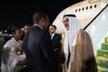 On behalf of UAE President, Crown Prince of Abu Dhabi arrives in Addis Ababa to attend World Without Hunger Conference