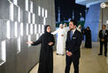 Theyab bin Mohamed bin Zayed receives King of Jordan at Wahat Al Karama