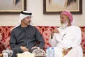 Hazza bin Zayed offers condolences on the passing of Mubarak Mohaimeed Al Mansouri