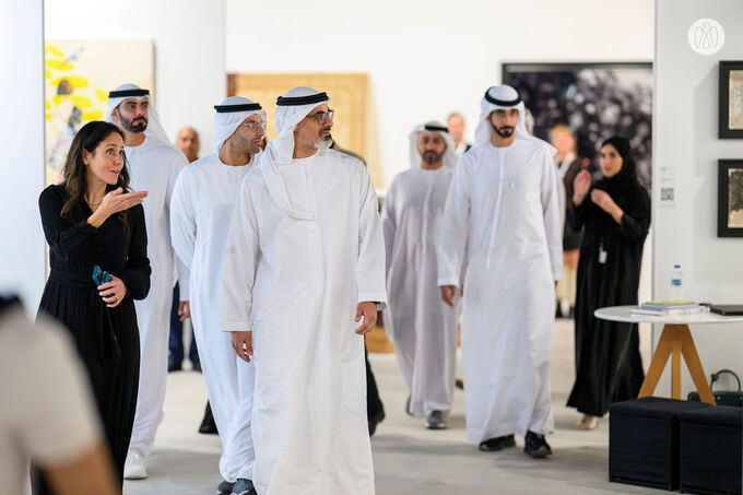 Khaled bin Mohamed bin Zayed inaugurates 15th edition of Abu Dhabi Art