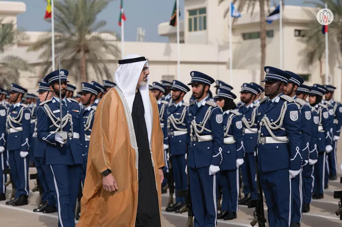 Under the patronage of the UAE President, Khaled bin Mohamed bin Zayed attends Police College graduation ceremony