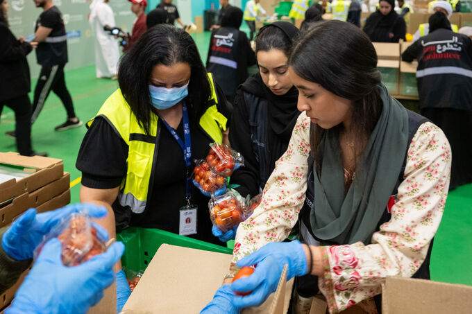 National Food Loss and Waste Initiative, ne'ma reducing food waste and redistributing meals during Ramadan