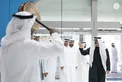 Khaled bin Mohamed bin Zayed visits Abu Dhabi International Hunting and Equestrian Exhibition (ADIHEX)