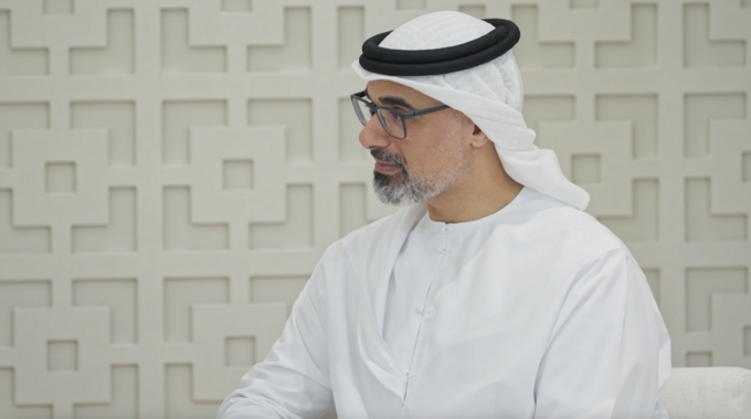 Khaled bin Mohamed bin Zayed meets with President of INPEX