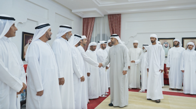 Theyab bin Mohamed bin Zayed offers condolences on the passing of Mohammed Abdulla Al Dhaheri