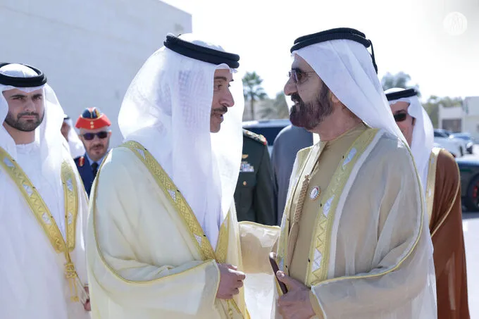 Mohammed bin Rashid attends graduation ceremony at the Zayed II Military College in Al Ain