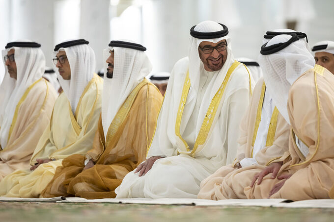 UAE President performs Eid Al Adha prayer at Sheikh Zayed Grand Mosque