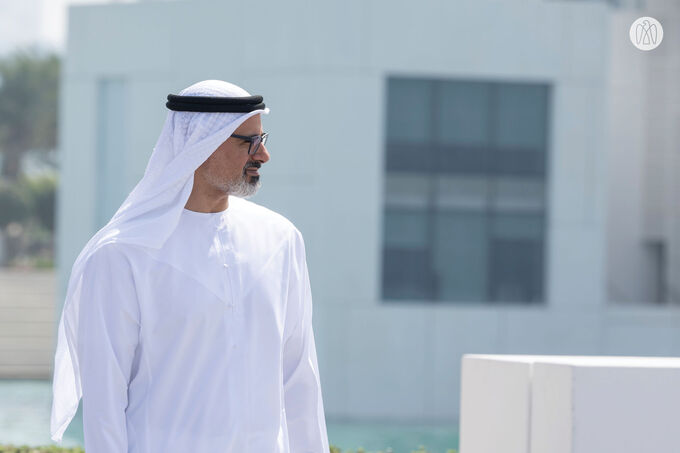 Khaled bin Mohamed bin Zayed attends UAE Tour