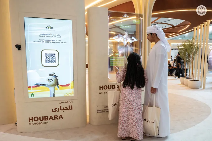 Hazza bin Zayed visits 22nd Abu Dhabi International Hunting and Equestrian Exhibition (ADIHEX)