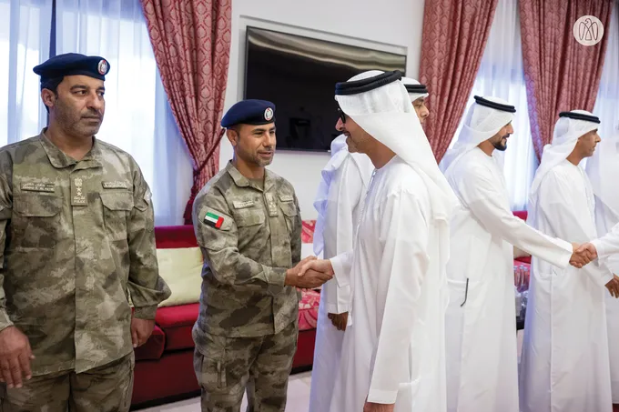 Hazza bin Zayed meets dignitaries and citizens of Sweihan and Nahil areas in Al Ain Region