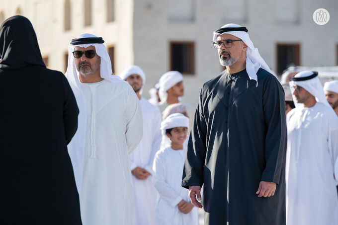 Khaled bin Mohamed bin Zayed reviews Al Hosn Festival’s heritage, cultural and artistic events