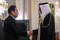 Khaled bin Mohamed bin Zayed visits State Guest House, Akasaka Palace in Tokyo to offer condolences on the passing of former Japanese Prime Minister Shinzo Abe