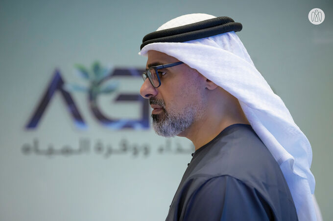 خالد بن محمد بن زايد يعتمد إطلاق «مجمع تنمية الغذاء ووفرة المياه»