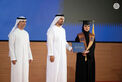Theyab bin Mohamed bin Zayed attends ceremony for students graduating with distinction from Higher Colleges of Technology