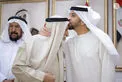 Hamdan bin Zayed receives Al Dhafra citizens and Liwa International Festival 2025 committee