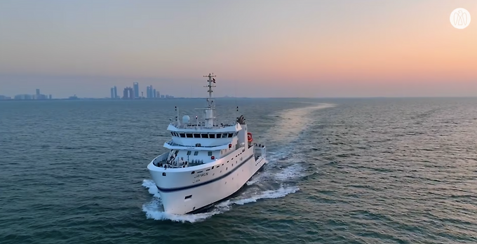 Hamdan bin Zayed Inaugurates the Environment Agency – Abu Dhabi’s Marine Research Vessel, ‘Jaywun’ 