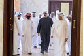 Khaled bin Mohamed bin Zayed offers condolences on the passing of Meera bint Rashid Al Mazrouei