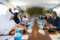 Crown Prince of Abu Dhabi holds official talks with President of Brazil