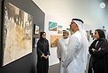 Khaled bin Mohamed bin Zayed visits National Identity in Visual Arts exhibition