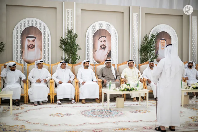 Mohammed bin Hamdan bin Zayed attends group wedding for 83 grooms from Abu Dhabi Civil Defence Authority
