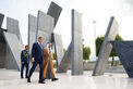 Theyab bin Mohamed bin Zayed receives Prime Minister of Republic of North Macedonia at Wahat Al Karama
