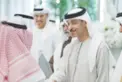 هزاع بن زايد يحضر حفل استقبال بمناسبة زفاف خليفة هادف جوعان الظاهري