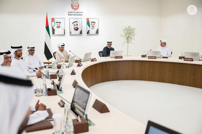 Khaled bin Mohamed bin Zayed chairs Abu Dhabi Executive Council meeting and approves Emirati Family Growth Programme