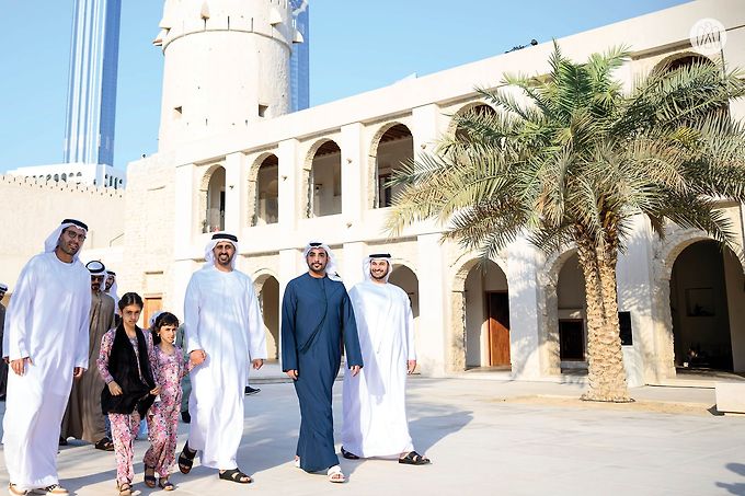 Theyab bin Mohamed bin Zayed visits Al Hosn Festival 2023