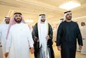 Zayed bin Mohamed bin Zayed attends Al Shehhi and Al Suwaidi wedding reception