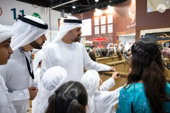 UAE President visits Abu Dhabi International Hunting and Equestrian Exhibition