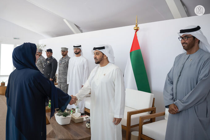 Hamdan bin Zayed witnesses groundbreaking ceremony of Ruwais LNG Project in Al Dhafra Region
