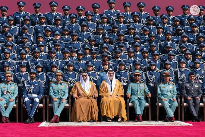 Under the patronage of the UAE President, Khaled bin Mohamed bin Zayed attends Police College graduation ceremony