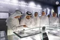 Hamdan bin Zayed visits National Library and Archives
