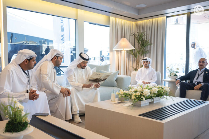 Hamdan bin Zayed visits 6th Abu Dhabi International Boat Show