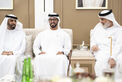 Zayed bin Hamdan bin Zayed attends Humaid Rashed Al Shamsi wedding reception