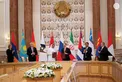 On behalf of the UAE President.. Crown Prince of Abu Dhabi attends Supreme Eurasian Economic Council meeting
