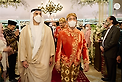 Khaled bin Mohamed bin Zayed attends wedding of President of Indonesia’s son, in Solo, Indonesia