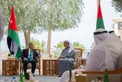 Mansour bin Zayed, Jordanian PM witness signing of agreement to develop railway network in Jordan, establish UAE–Jordan Railway Company